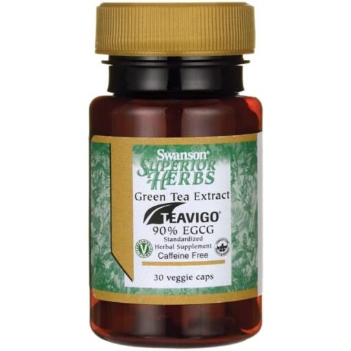 Swanson - Teavigo Grüntee-Extrakt 90% EGCG - 30 Kapseln