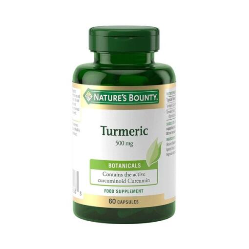 Natures Bounty - Kurkuma 500 mg - 60 Kapseln
