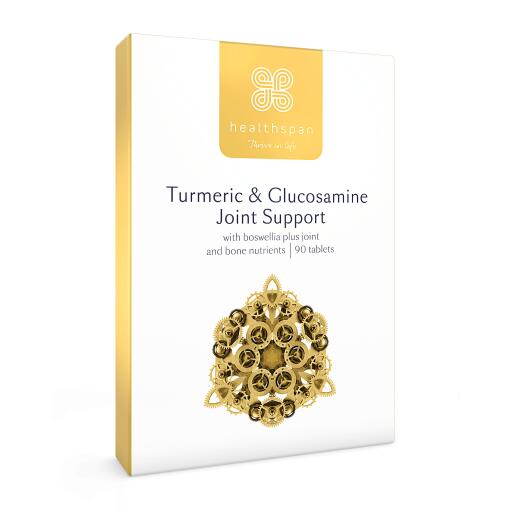Healthspan - Kurkuma & Glucosamin Gelenkunterstützung - 60 Tabletten