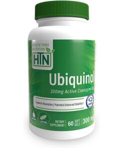 Health Thru Nutrition - Ubiquinol, 300 mg - 60 Weichkapseln