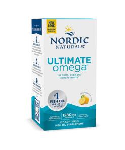 Nordic Naturals - Ultimate Omega, 1280 mg Zitrone - 120 Weichkapseln