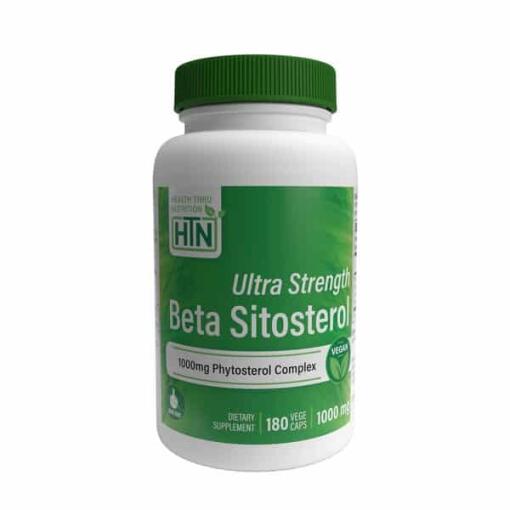 Health Thru Nutrition - Ultra-Stärke Beta-Sitosterol, 1000 mg - 180 Kapseln