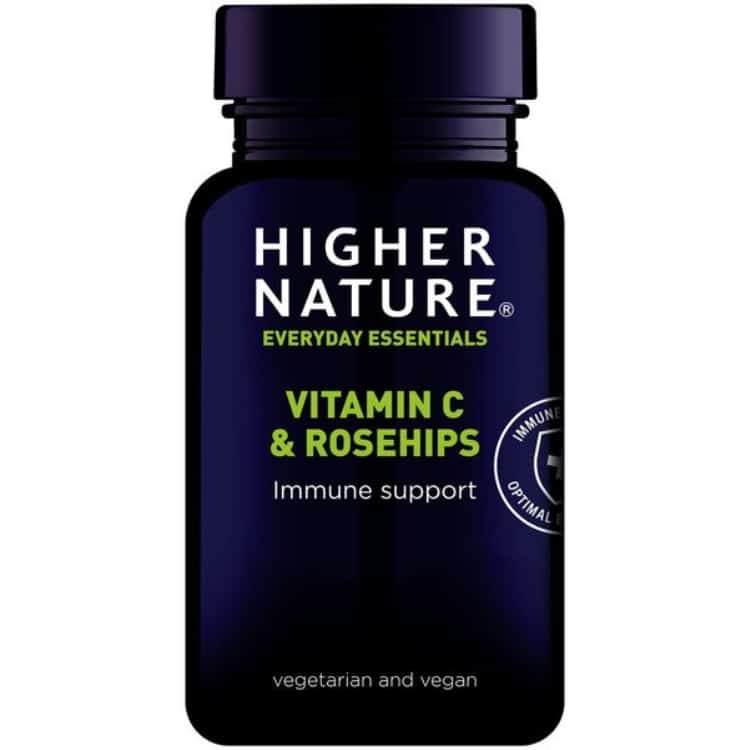 Higher Nature - Vitamin C und Hagebutte - 90 Tabletten