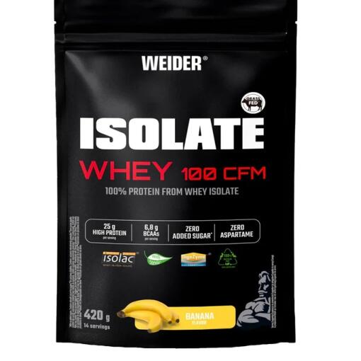 Weider - Isolate Whey 100 CFM, Banan - 420g