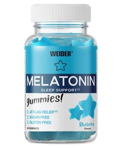 Weider - Melatonin, Blåbær - 60 gummier