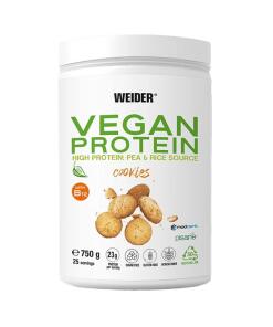 Weider - Vegansk Protein, Cookies - 750g