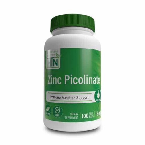 Health Thru Nutrition - Zinkpicolinat, 15 mg - 100 Kapseln