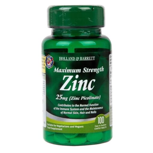 Holland & Barrett - Zinkpicolinat, 25 mg - 100 Tabletten