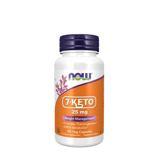 Now Foods - 7-KETO 25 mg (90 Veg Capsules)