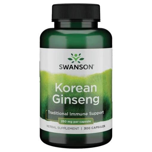 SWANSON Ginseng - ¯eñ-Szeñ 250mg 300 kaps