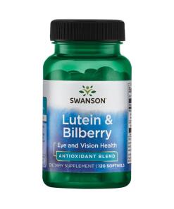 SWANSON Luteina+ Borówka 120 sgels