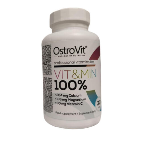 Vit&Min 100% - 30 tablets