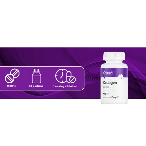 OstroVit - Kollagen - 90 Tabletten – Bild 2