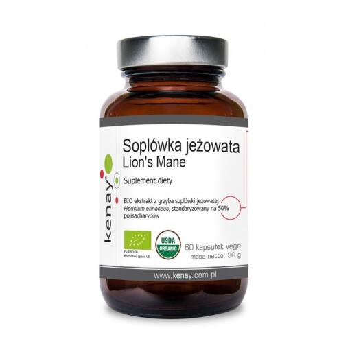 KENAY Organic Lion's Mane (60 caps)