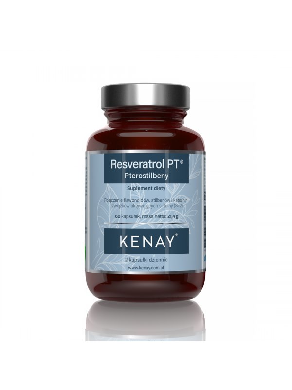 KENAY Resveratrol PTTM Pterostilbeny (60 caps)