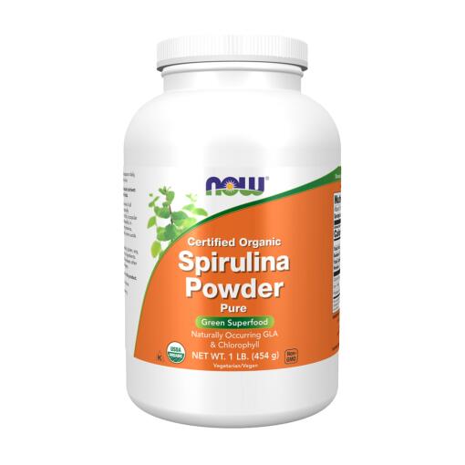 NOW Foods - Bio-Spirulinapulver – Bild 2