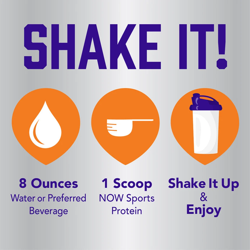 NOW Foods - Erbsenprotein, reines unaromatisiertes Pulver – Bild 5