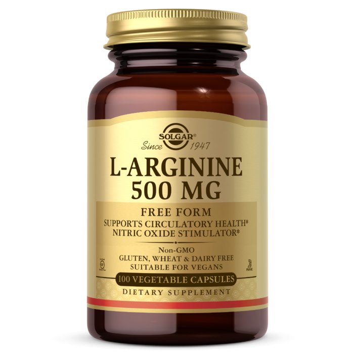 SOLGAR L-Arginine Free Form