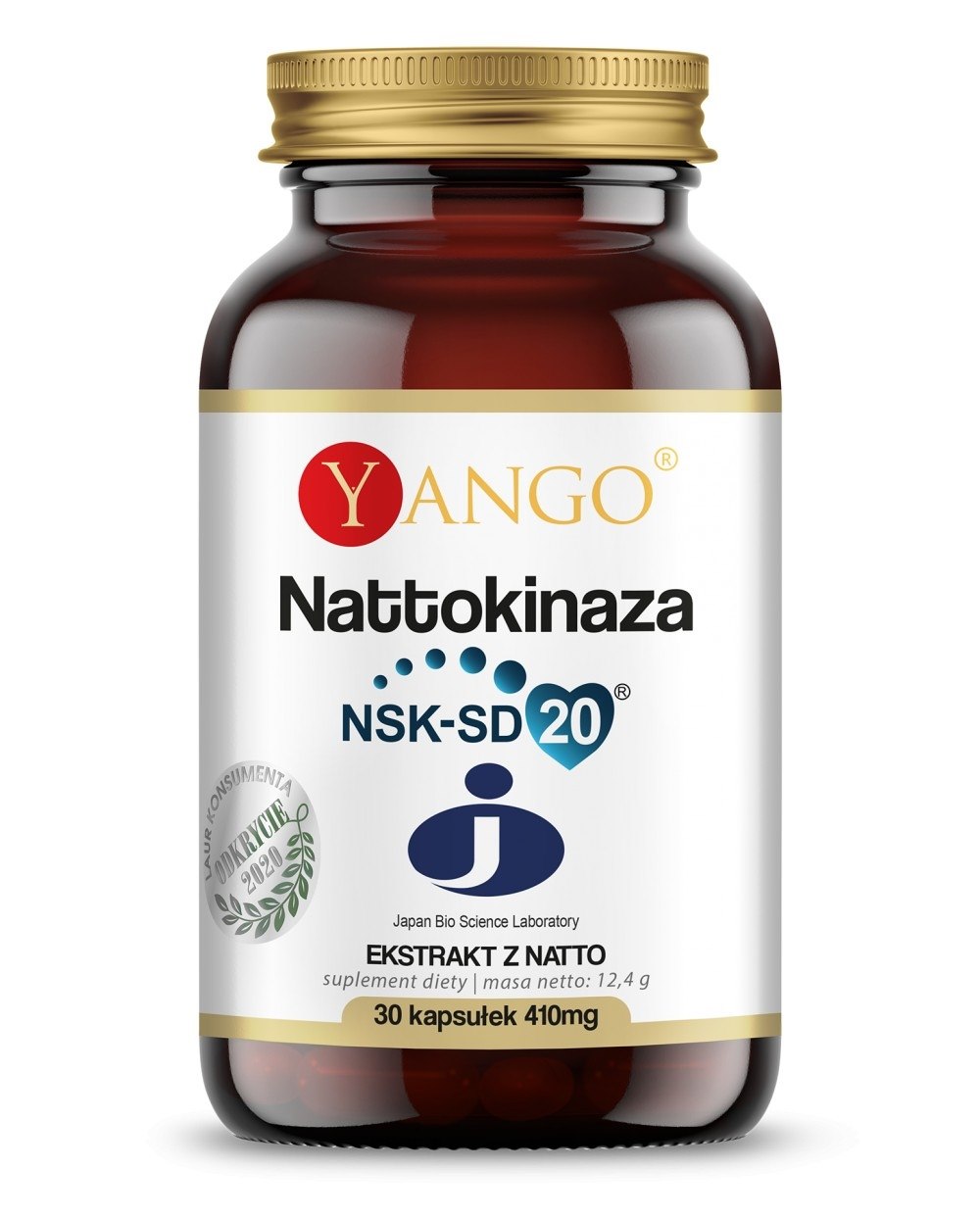 YANGO Nattokinaza - NSK - SD 20 (30 caps)