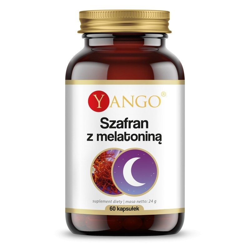 YANGO Saffron with melatonin (60 caps)