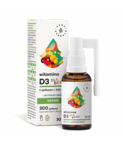 AURA HERBALS Vitamin D3 Vegan for Kids (30 ml / 1 fl. oz.)