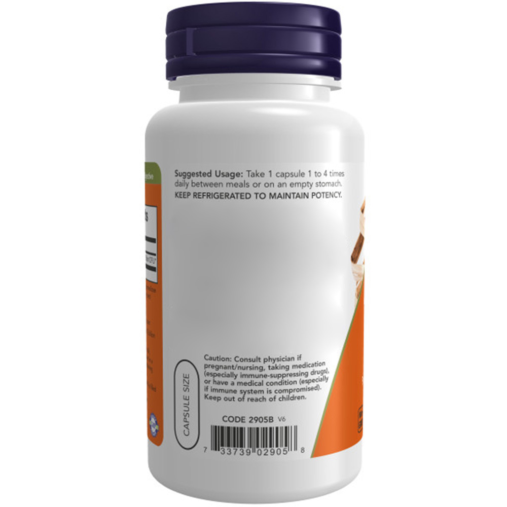 NOW Foods - Acidophilus - 100 Milliarden Kapseln – Bild 3