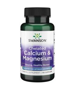 Albion Calcium & Magnesium - 60 caps