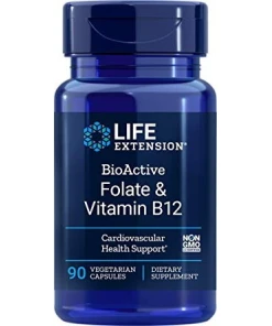 BioActive Folate & Vitamin B12 - 90 vcaps