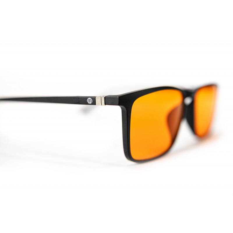 BrainMax - 100% Blaulichtblockierende Brille, Stark - Schwarz – Bild 3