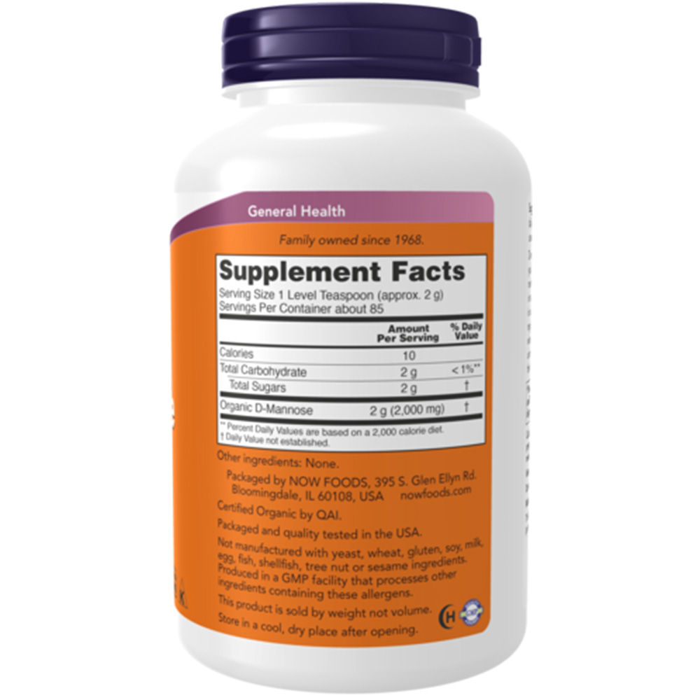 NOW Foods - D-Mannose Pulver - 170g – Bild 5