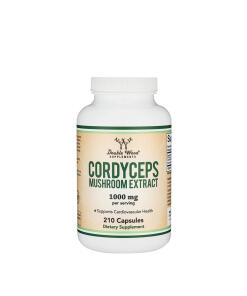 Double Wood Supplements Cordyceps Mushroom Extract (210 capsules)