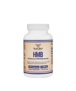Double Wood Supplements HMB (120 Capsules)
