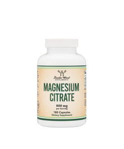 Double Wood Supplements Magnesium Citrate (180 Capsules)