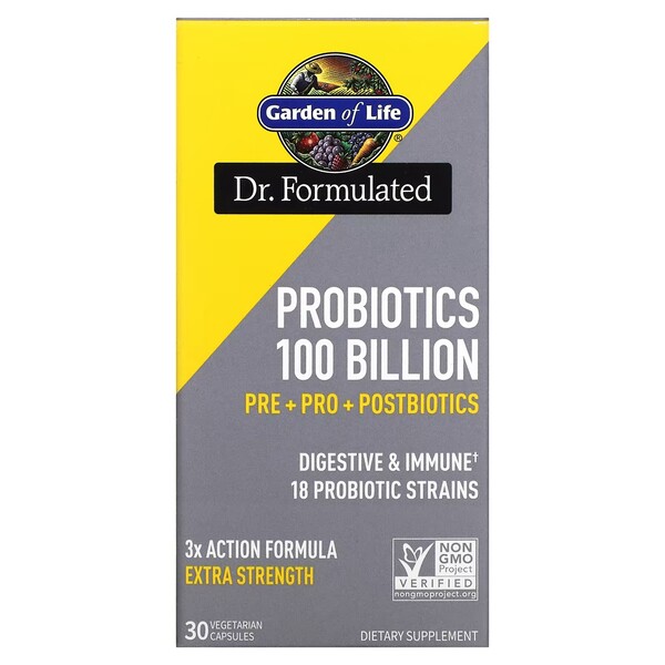 Dr. Formulated Probiotics 100 Billion - 30 vcaps