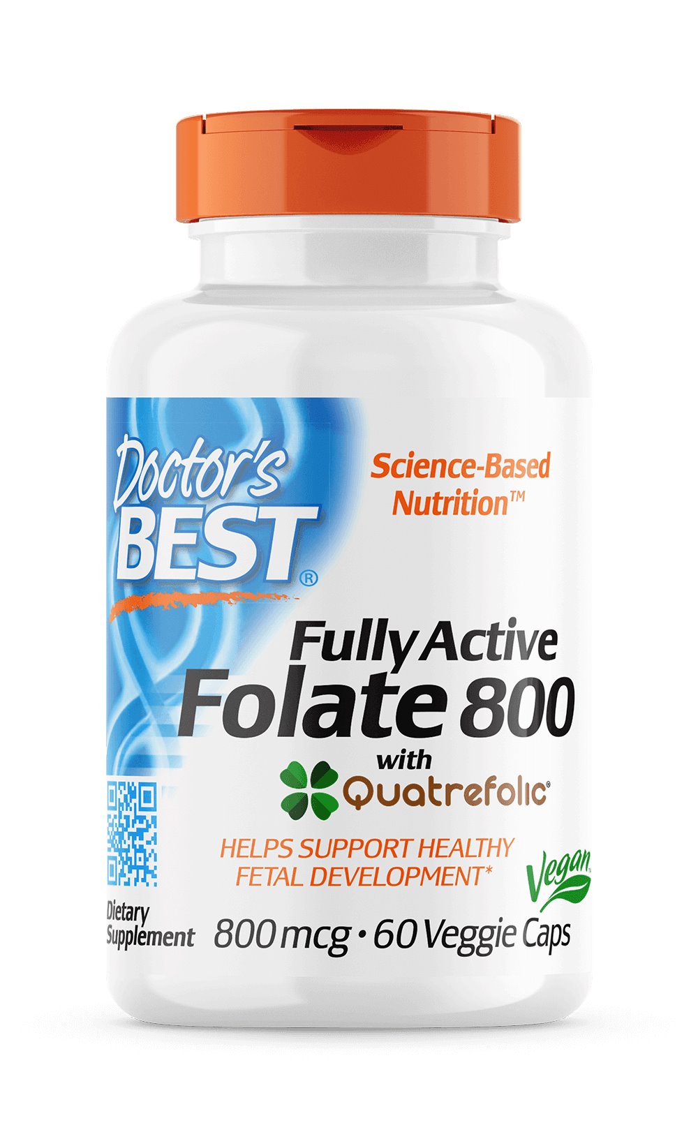Fully Active Folate 800 with Quatrefolic