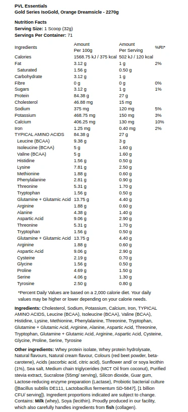 Orange Dreamsicle - 2270g