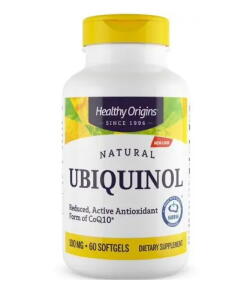 HEALTHY ORIGINS Natural Ubiquinol 100 mg (60 caps)