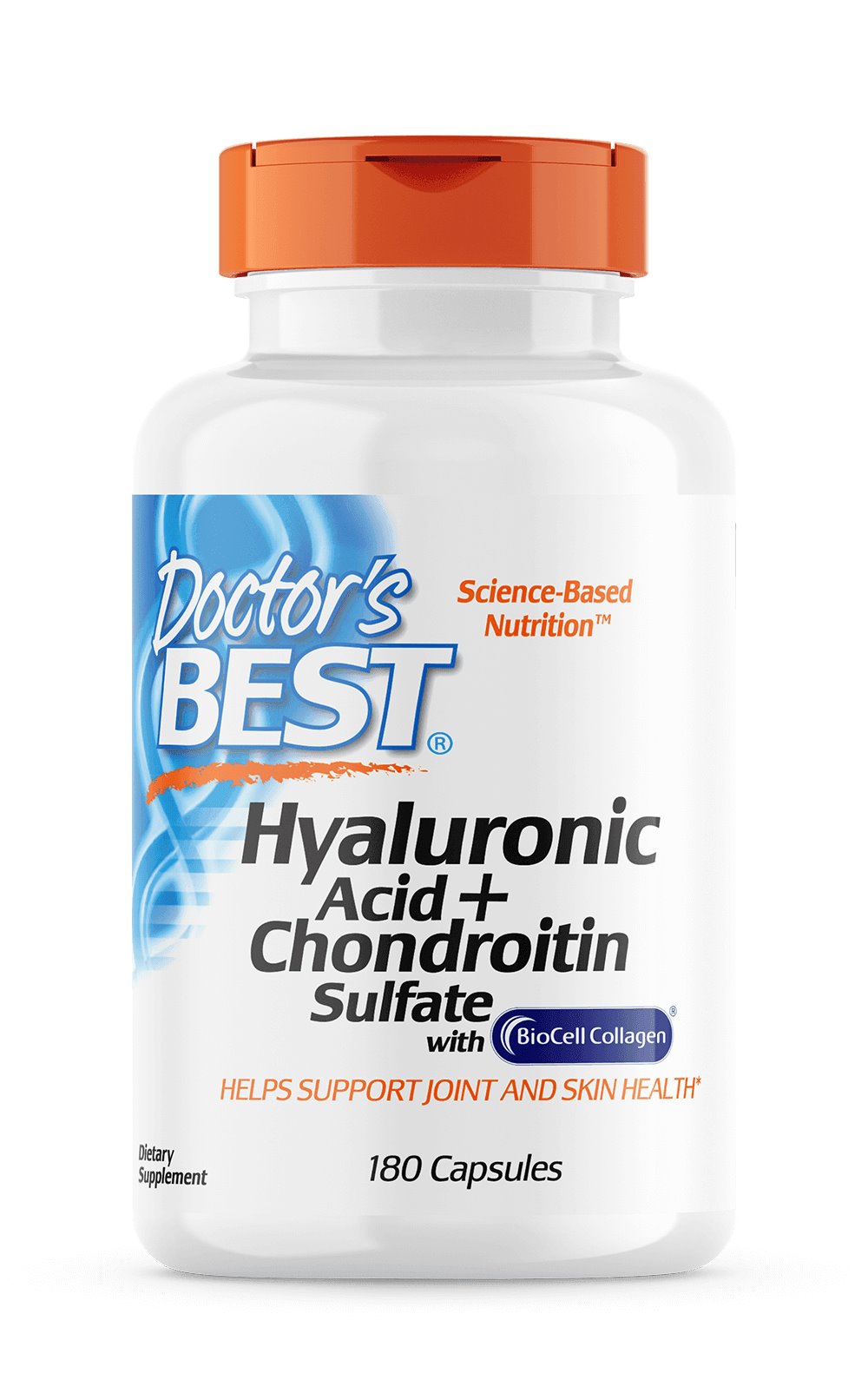 Hyaluronic Acid + Chondroitin Sulfate with BioCell Collagen - 180 caps