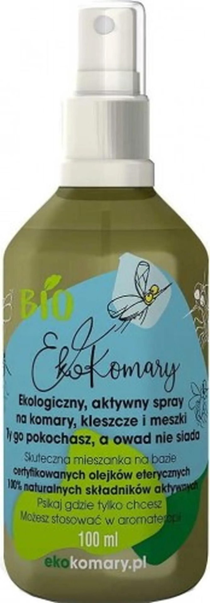 LOV ORGANIC Eco-Mosquitoes - Active fragrance spray for mosquitoes