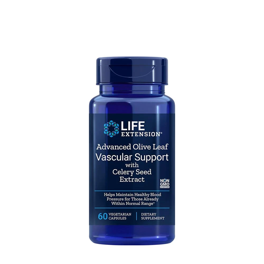 Life Extension - Advanced Olive Leaf Vascular Support (60 Veg Capsules)