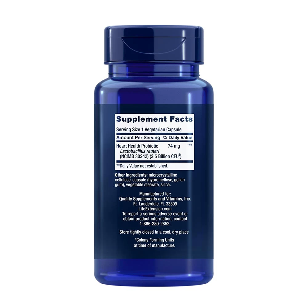 Life Extension - Florassist Herzgesundheit - 60 Kapseln – Bild 2