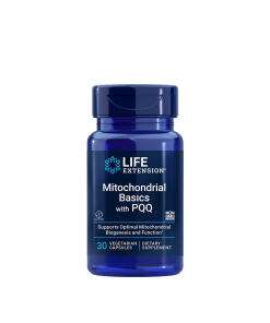 Life Extension - Mitochondrial Basics with PQQ (30 Veg Capsules)