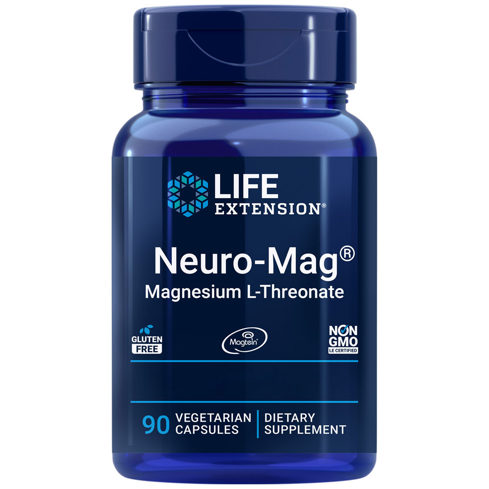 Life Extension - Neuro-Mag Magnesium-L-Threonat - 90 Kapseln – Bild 4