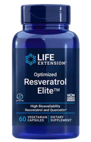 Life Extension - Optimized Resveratrol Elite™ (60 Veg Capsules)