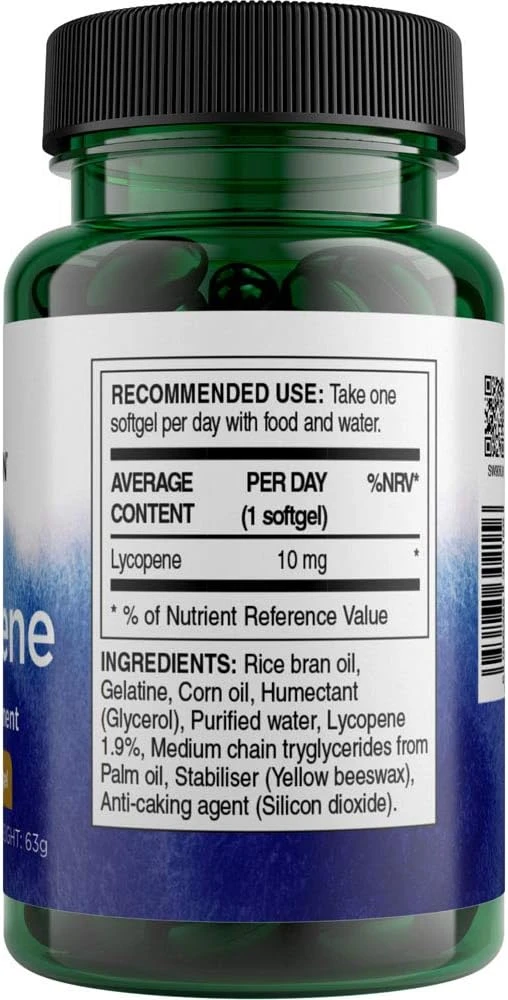 Swanson Lycopene 10 mg Softgels 120 – Bild 3
