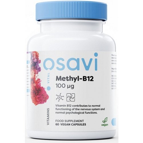 Osavi - Methyl-B12, 100 mcg - 120 vegane Kapseln – Bild 3