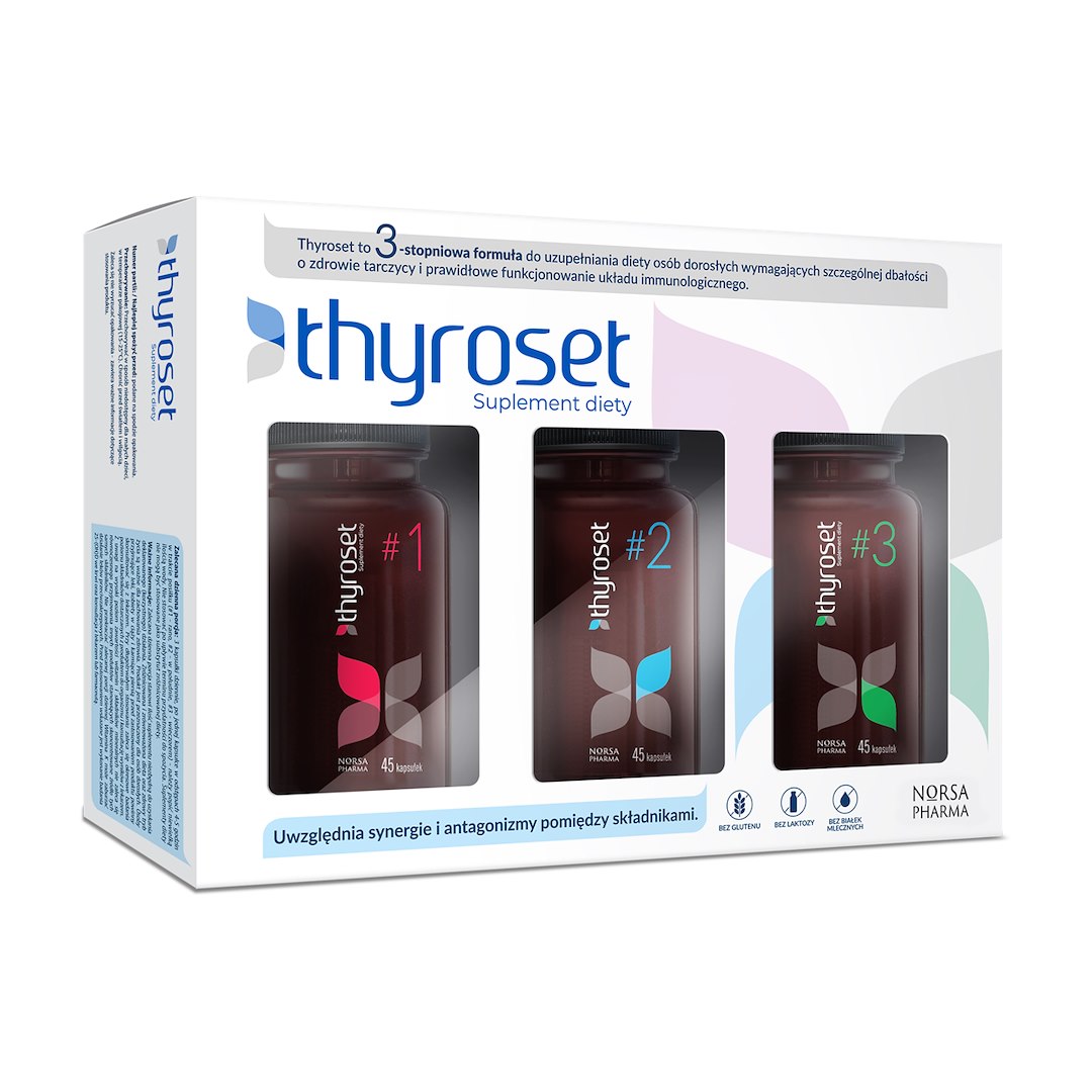 NORSA PHARMA Thyroset (135 kaps.)