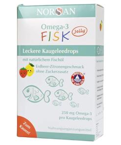 NORSAN Omega-3 Fisk Jelly (45 gummies)