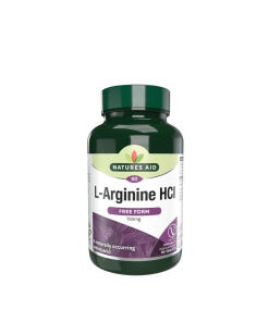 Natures Aid L-Arginine HCl (90 Tablets)