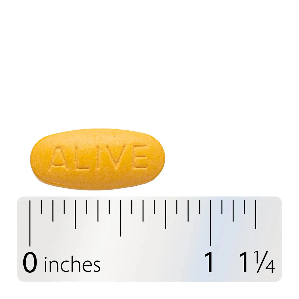 Nature's Way - Alive!® Komplettes Multivitamin für Männer (130 Tabletten) – Bild 3